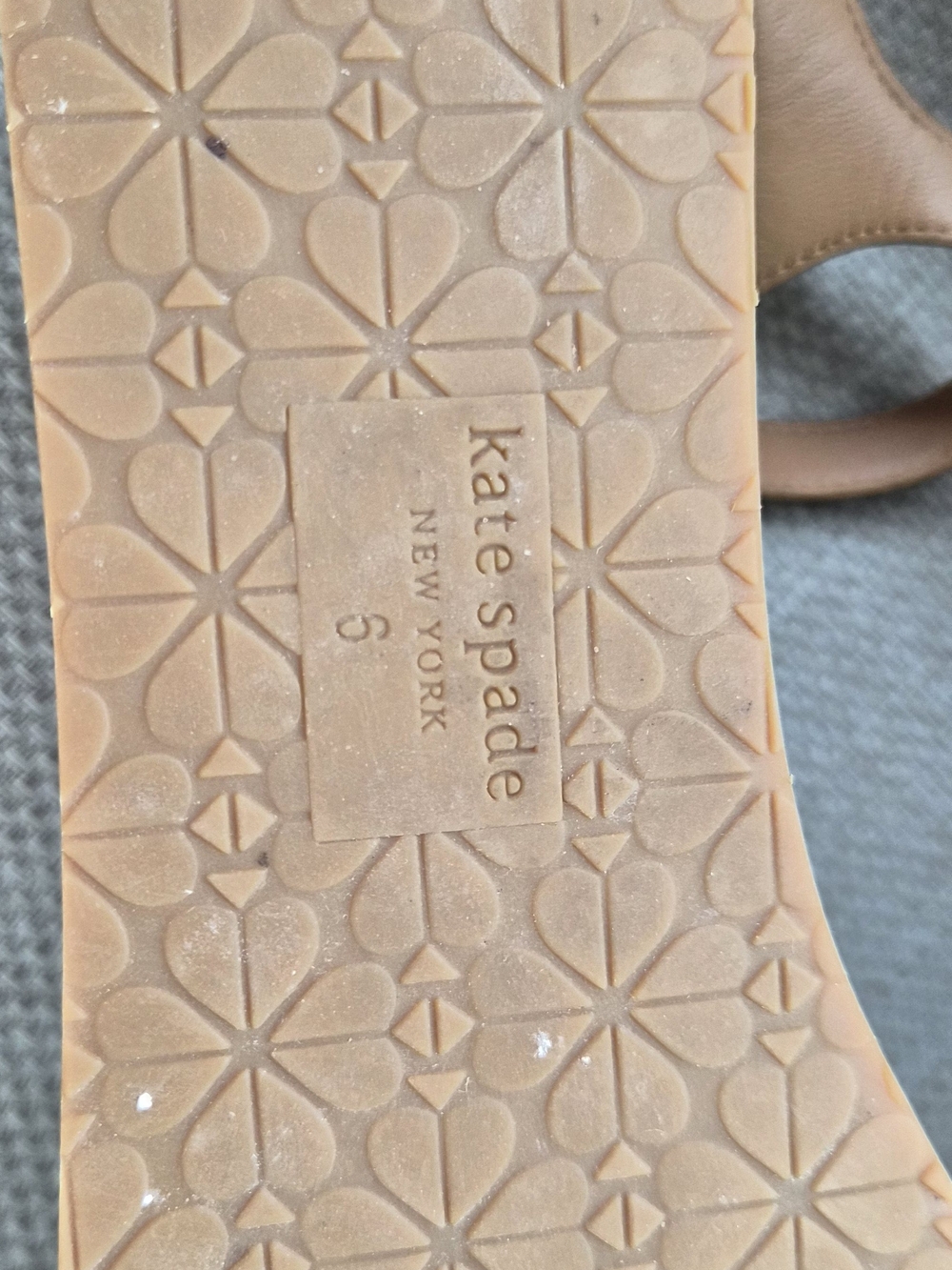 kate spade Tan and Black Striped Slingback Espadrilles - Picture 4 of 7
